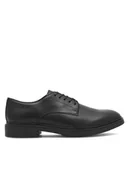 Półbuty męskie - Badura Półbuty JAMES-01 MI08 Czarny - miniaturka - grafika 1