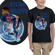 Moda i Uroda OUTLET - 3179 KOSZULKA KYLIAN MBAPPE FRANCJA PSG 128 CZARNA - miniaturka - grafika 1