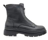 Botki damskie - Buty damskie botki eleganckie  czarne TAMARIS rozmiar 36 - miniaturka - grafika 1