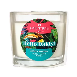 świeca Sojowa Hello Daktyl  Neroli, Jaśmin, Wanilia - Świece - miniaturka - grafika 1