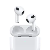 Słuchawki - Apple AirPods (3. generacji) z etui ładującym Lightning (2021) - miniaturka - grafika 1