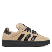 Buty dla chłopców - Sneakersy adidas Samba Xlg JP9520 Beżowy - miniaturka - grafika 1