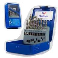 Wiertła - 1,0 - 13,0 ZESTAW PROFESJONALNYCH WIERTEŁ DO METALU SZLIF - SELTEK - miniaturka - grafika 1