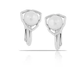 Kolczyki - Klipsy z perełkami z kolekcji Classic (E14785AG) - miniaturka - grafika 1