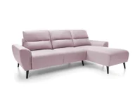 Narożniki - Narożnik Bosco Manila 09 Pudrowy Róż Prawy - miniaturka - grafika 1