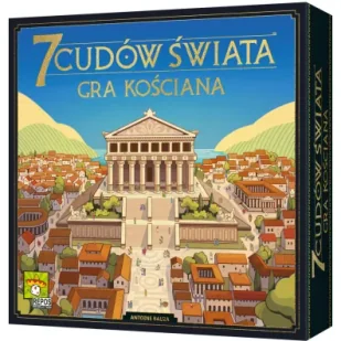 7 Cudów Świata: Gra kościana REBEL - Gry planszowe 7 Cudów Świata: Gra kościana REBEL - Gry planszowe - miniaturka - grafika 1