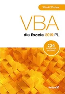 Książki o programowaniu - Witold Wrotek VBA dla Excela 2019 PL 234 praktyczne przykłady - miniaturka - grafika 1