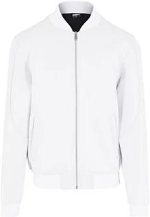 Kurtki męskie - Urban Classics kurtka męska kurtka z neoprenu Zip Jacket - watowana kurtka xl biały TB1122-00220-0054_Weiß_XL - grafika 1