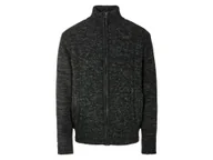 Swetry męskie - LIVERGY® Sweter męski z grubej dzianiny (S (44-46), Ciemnoszary) - miniaturka - grafika 1