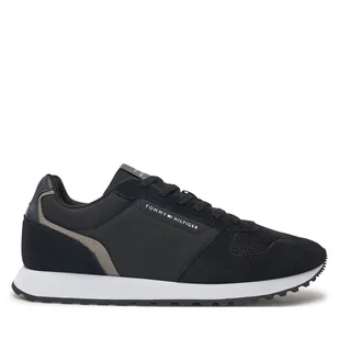 Sneakersy Tommy Hilfiger FM0FM05465 Czarny - Sneakersy męskie - miniaturka - grafika 1