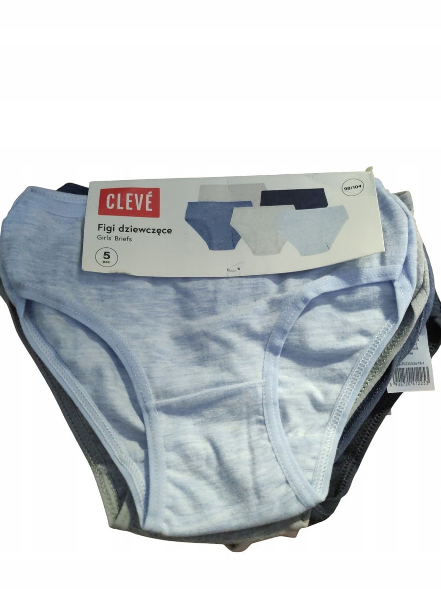 CLEVE MAJTKI FIGI DZIEWCZĘCE 5-PAK 98/104 s306