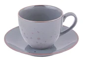 Filiżanki - Filiżanka ze spodkiem Cottage Grey - miniaturka - grafika 1