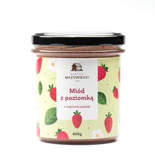 Miód z poziomką / Bartnik Mazowiecki - Miód - miniaturka - grafika 1