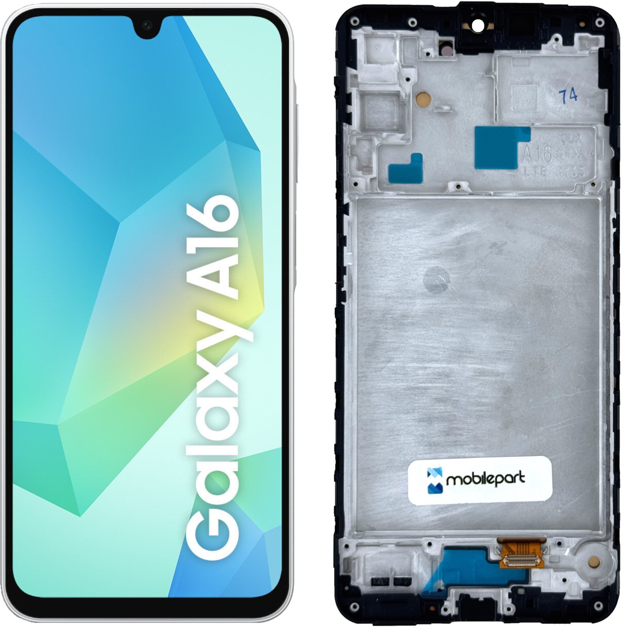 Wyświetlacz do Samsung Galaxy A16 4G LCD SM-A165 Ekran Full Oled Ramka