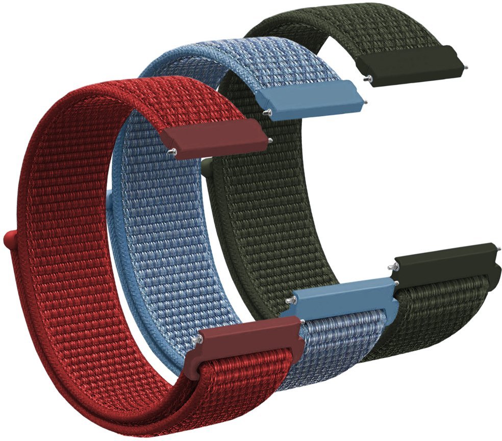 ChronSmarta Zestaw: 3x pasek ChronSmarta do smartwatch'a Xiaomi Mi Watch S1 S2 S3 i Amazfit GTR 2 2e 3 3 pro 4