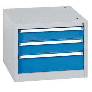 B2B Partner Kontenery warsztatowe BL 1000 XB35-3TG-A grey/blue - Szafy i regały magazynowe - miniaturka - grafika 1