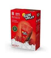 Desery dla dzieci - Sunquick Lody wodne Sun Lolly truskawkowe lizaki lodowe 8 x 60 ml - miniaturka - grafika 1