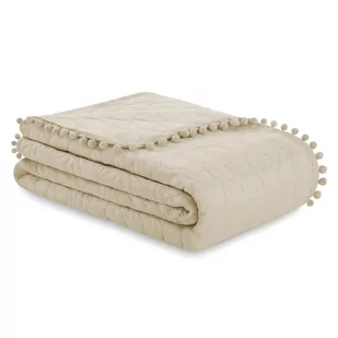 Beżowa narzuta na łóżko AmeliaHome Meadore, 170 x 270 cm - Narzuty - miniaturka - grafika 1