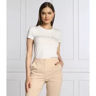 Koszulki i topy damskie - Patrizia Pepe T-shirt MAGLIA | Slim Fit - miniaturka - grafika 1