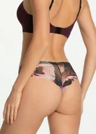 Majtki damskie - FIGI JULIMEX VELVET BLOOM TANGA BRASIL (kolor multicolour, rozmiar S) - miniaturka - grafika 1