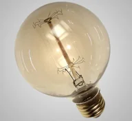 Żarówki tradycyjne - Edison Żarówka dekoracyjna E27 40W G80 węglowa - miniaturka - grafika 1