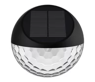 Lampy ogrodowe - Aigostar - LED Kinkiet solarny LED/2W/1,2V czarny 2700K IP44 - miniaturka - grafika 1