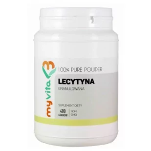 MyVita Lecytyna Sojowa Granulowana Non-Gmo Lecithin 400G - Suplementy naturalne - miniaturka - grafika 1