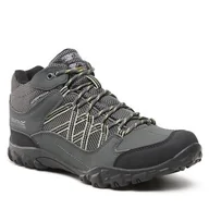 Buty trekkingowe męskie - Trekkingi Regatta - Edgepoint Mid Wp RMF622 Brair/Lime Punch 824 - miniaturka - grafika 1