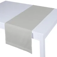 Obrusy i serwetki - Dekoria pl pl Bieżnik prostokątny gołębi srebrny z połyskiem 40 × 130 cm Damasco 410-141-77 - miniaturka - grafika 1