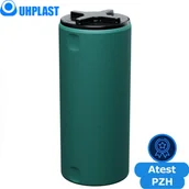 Zbiorniki na deszczówkę - UHP Zbiornik na wodę 105l UHP VERTICON HIGH V-105 Ciemnozielony - miniaturka - grafika 1