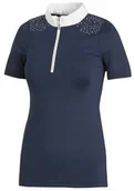 Koszulki jeździeckie - Schockemohle Koszulka konkursowa PEARLIE UV CHROME wiosna-lato 2017 navy - miniaturka - grafika 1