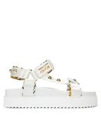 Sandały damskie - Versace Jeans Couture Sandały 78VA3SM2 Biały - miniaturka - grafika 1