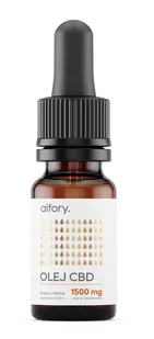 Aifory, Olejek CBD 15% 1500 mg, 10ml - Suplementy naturalne - miniaturka - grafika 1