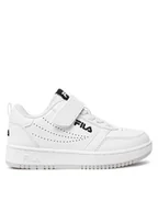 Buty dla dziewczynek - Fila Sneakersy Fila Rega Velcro Kids FFK0196 Biały - miniaturka - grafika 1