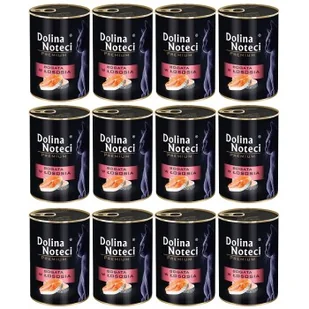 Dolina Noteci Premium Adult dla kota bogata w łososia 12x400 g - Mokra karma dla kotów - miniaturka - grafika 1