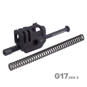 Osprzęt do wiatrówek - Strike Industries - Kompensator Mass Driver Comp do Glock 17 Gen3 - Czarny - SI-G3-MDCOMP-S - miniaturka - grafika 1