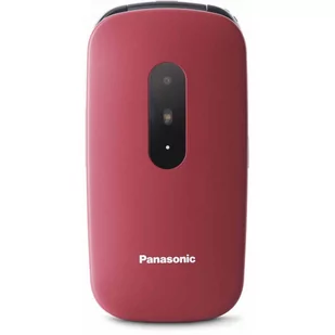 Panasonic KX-TU466EXR Czerwony - Telefony komórkowe - miniaturka - grafika 1