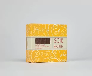 Soil Earth Mydło naturalne Neroli Limonka 0058 - Mydła - miniaturka - grafika 1