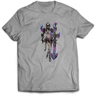 Koszulki męskie - Koszulka męska SMITE-002 szara r.M - miniaturka - grafika 1