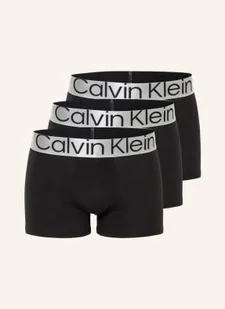 Calvin Klein Bokserki Steel Cotton, 3 Szt. schwarz - Majtki męskie - miniaturka - grafika 1