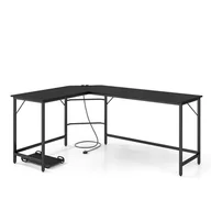 Biurka - Biurko narożne ze stacją ładującą 168 x 125 x 74,5 cm - miniaturka - grafika 1