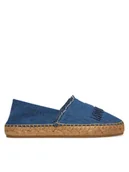 Espadryle damskie - LOVE MOSCHINO Espadryle JA10262G0MJO5700 Niebieski - miniaturka - grafika 1