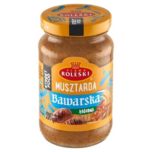 Roleski street food musztarda bawarska 220g - Musztardy - miniaturka - grafika 1