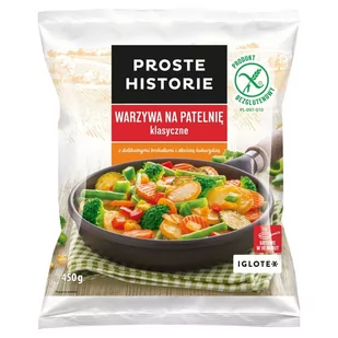Proste Historie Warzywa na patelnię klasyczne 450 g - Dania mrożone - miniaturka - grafika 1