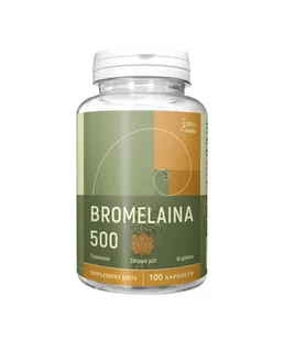 Bromelaina 500mg 100 kapsułek NANGA - Suplementy naturalne - miniaturka - grafika 1