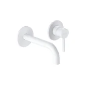 Baterie umywalkowe - Bateria umywalkowa podtynkowa biały mat Simplon Omnires - miniaturka - grafika 1