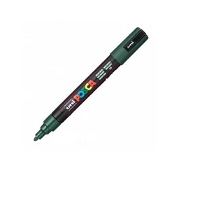 Marker pigmentowy Posca ciemnozielony PC-5M UNI - Dekoratorstwo - miniaturka - grafika 1