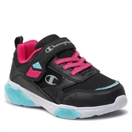 Buty dla dziewczynek - Sneakersy Champion Wave G Ps Low Cut Shoe S32782-CHA-KK006 Nbk/Lt.Blue/Purple - miniaturka - grafika 1