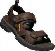 Sandały męskie - Keen Keen Targhee III Open Toe Sandal 1022423 Brązowe 44 - miniaturka - grafika 1