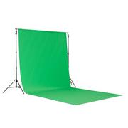 Tła fotograficzne - Manfrotto LL LB7781 Tło Vinyl 2.75x6m Chroma Key Green - miniaturka - grafika 1